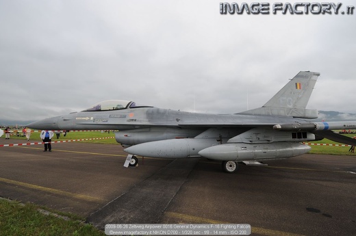 2009-06-26 Zeltweg Airpower 0016 General Dynamics F-16 Fighting Falcon